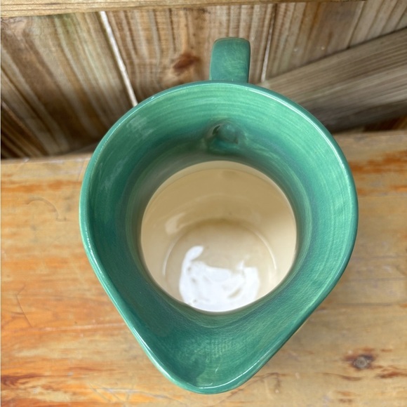 Vintage Gail Pittman Street Party Retired Pattern Pitcher Signed 88 Hard to Find - Picture 7 of 9